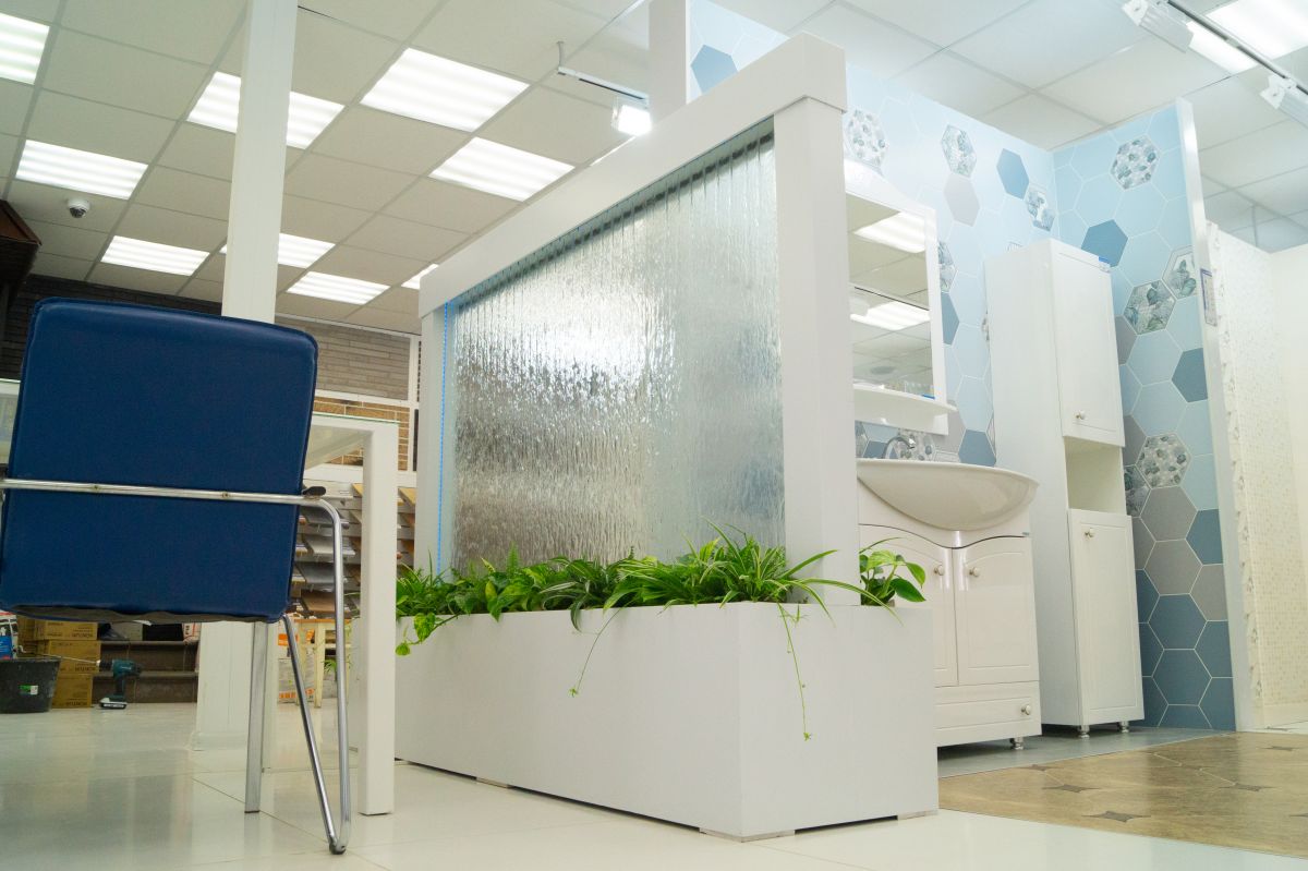 Интерьерные водопады